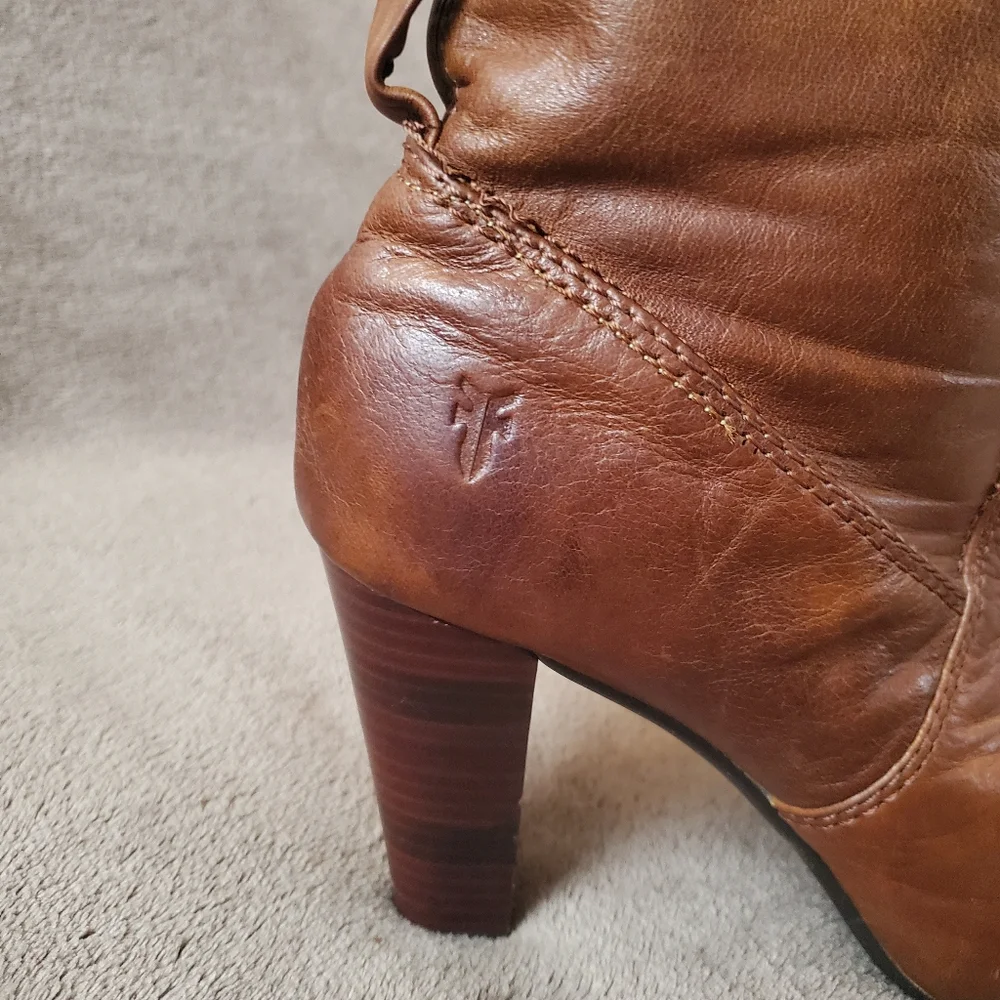 FRYE Brown Leather Boots - Picture 2 of 13